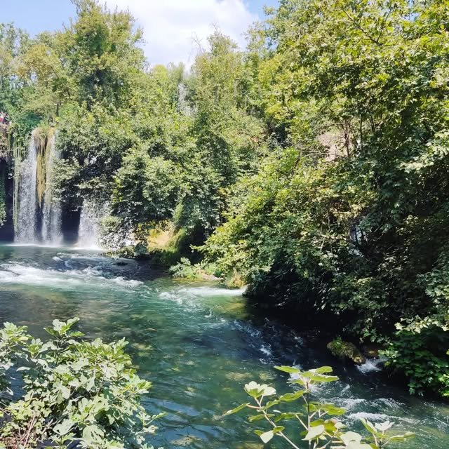 Waterfall escape